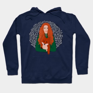 Fox spirit animal illustration Hoodie